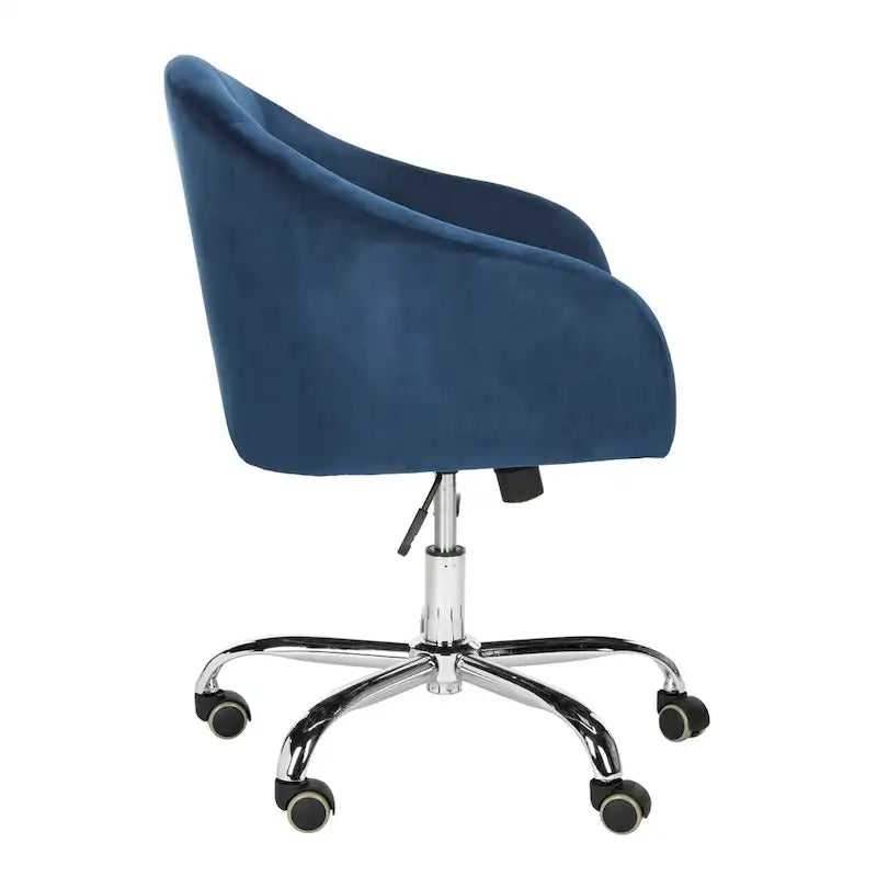 Chaise de bureau pivotante et réglable capitonnée | Siège rembourré, rotation à 360°, bureau à domicile