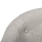 Chaise de bureau pivotante et réglable capitonnée | Siège rembourré, rotation à 360°, bureau à domicile
