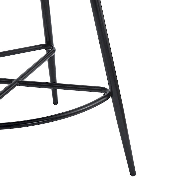 Pouffe ottoman capitonné en velours avec rangement | Couvercle capitonné, pieds en bois, repose-pieds de salon