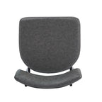 Pouffe ottoman capitonné en velours avec rangement | Couvercle capitonné, pieds en bois, repose-pieds de salon