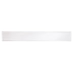 Console Miroir Argenté, Piètement en Métal Doré et Style Moderne - 56 L x 8 P x 30 H