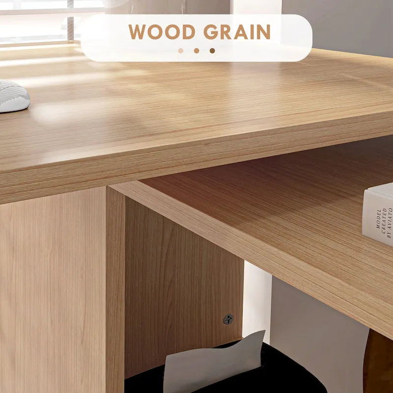 Étagère en bois de style rustique à 5 niveaux | Marron rustique, étagères ouvertes, style industriel