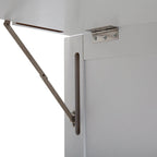 Étagère en bois de style rustique à 5 niveaux | Marron rustique, étagères ouvertes, style industriel