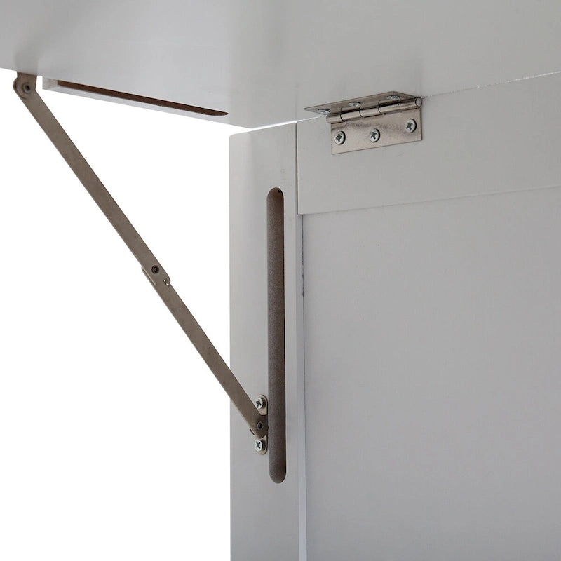 Étagère en bois de style rustique à 5 niveaux | Marron rustique, étagères ouvertes, style industriel