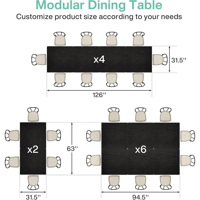 Table à dîner carrée industrielle de 31,5 pouces avec base en métal