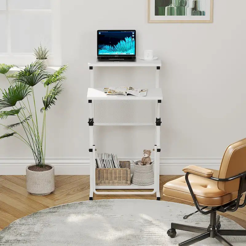 Bureau à hauteur réglable | Table pour ordinateur portable assis-debout, bureau à domicile, ergonomique
