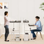 Bureau à hauteur réglable | Table pour ordinateur portable assis-debout, bureau à domicile, ergonomique