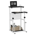 Bureau à hauteur réglable | Table pour ordinateur portable assis-debout, bureau à domicile, ergonomique