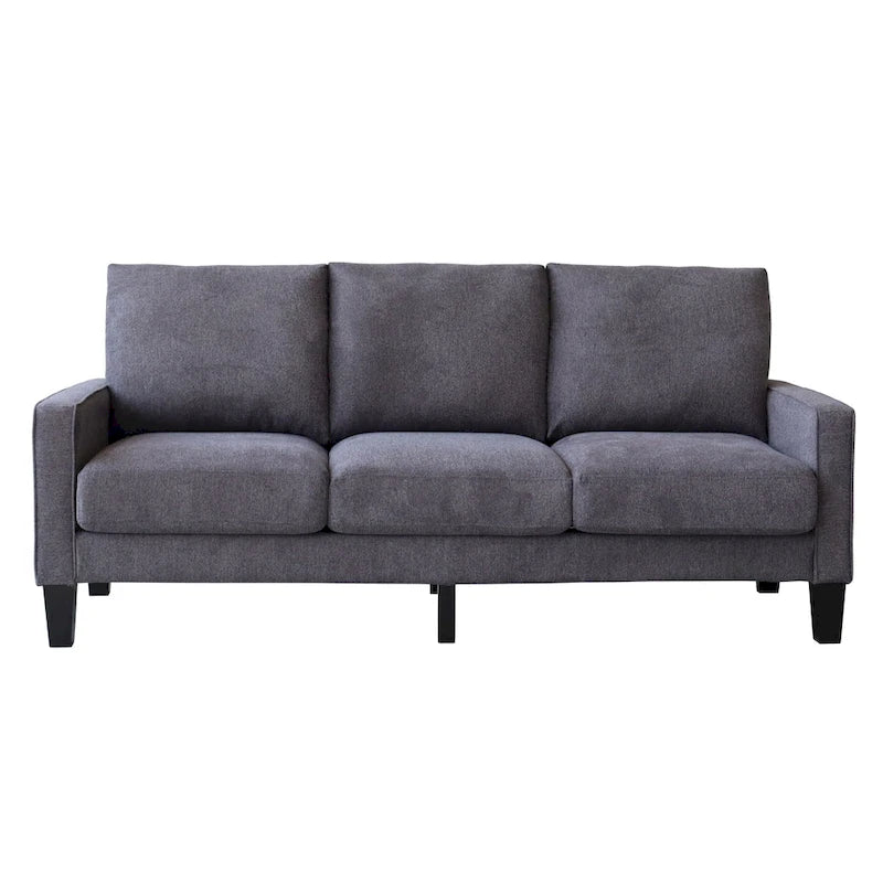 Canapé de salon moderne en tissu beige