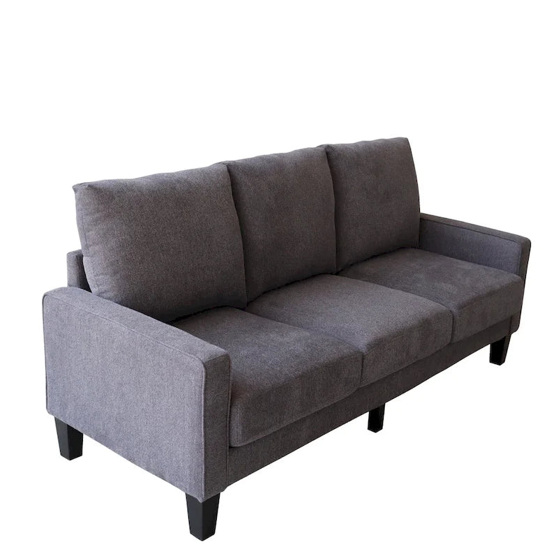 Canapé de salon moderne en tissu beige