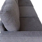 Canapé de salon moderne en tissu beige