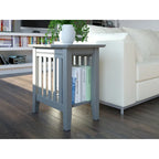 Table d'appoint style Mission | Bois massif, Table d'appoint artisanale, Salon