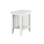 Table d'appoint style Mission | Bois massif, Table d'appoint artisanale, Salon