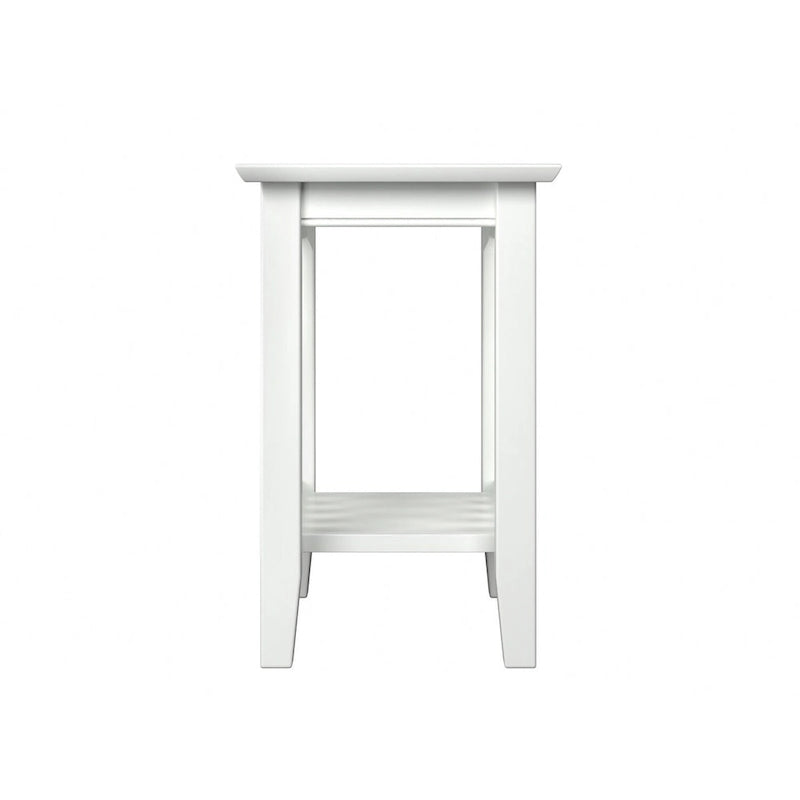 Table d'appoint style Mission | Bois massif, Table d'appoint artisanale, Salon