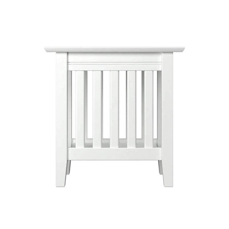 Table d'appoint style Mission | Bois massif, Table d'appoint artisanale, Salon
