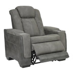 Fauteuil Inclinable Électrique avec Appuie-tête Réglable | Similicuir, Port USB, Salon
