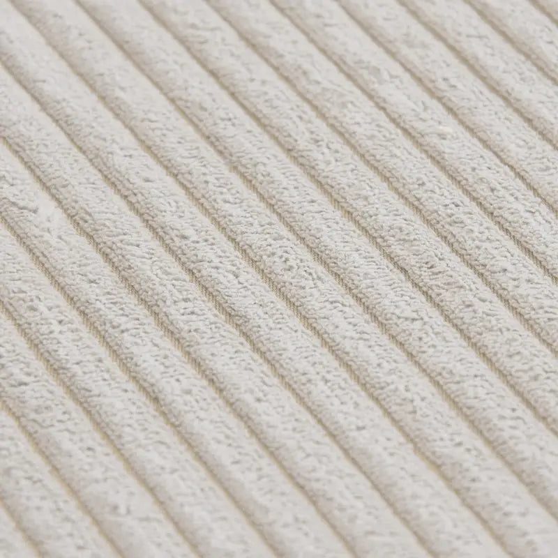 Canapé d'angle en velours côtelé en forme de L | Ensemble rembourré 5 pièces, salon moderne