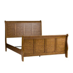 Meuble TV scandinave avec rangements | Bois de noyer, portes coulissantes, console multimédia