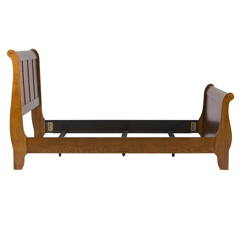Meuble TV scandinave avec rangements | Bois de noyer, portes coulissantes, console multimédia