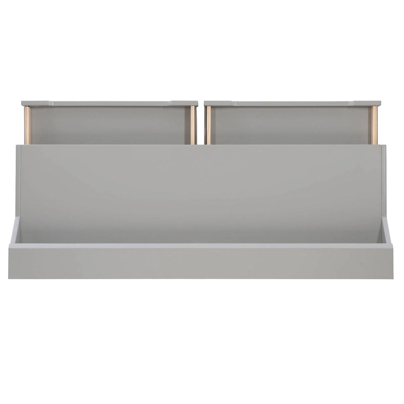 Bureau d'écriture à deux tiroirs | Bureau compact pour la maison avec rangement, style moderne