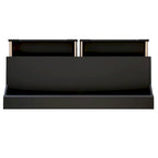 Bureau d'écriture à deux tiroirs | Bureau compact pour la maison avec rangement, style moderne