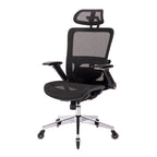 Chaise de bureau en maille avec fonction de verrouillage | Hauteur réglable, ergonomique, pour bureau à domicile