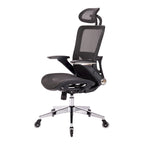 Chaise de bureau en maille avec fonction de verrouillage | Hauteur réglable, ergonomique, pour bureau à domicile