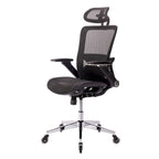 Chaise de bureau en maille avec fonction de verrouillage | Hauteur réglable, ergonomique, pour bureau à domicile