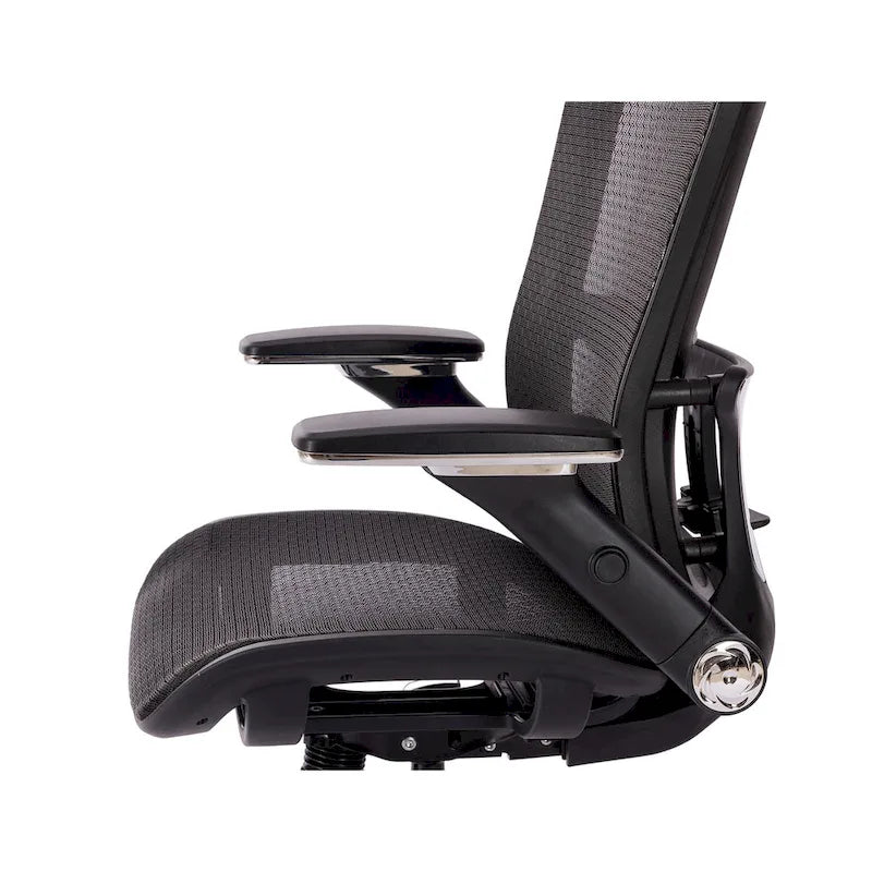 Chaise de bureau en maille avec fonction de verrouillage | Hauteur réglable, ergonomique, pour bureau à domicile