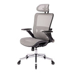 Chaise de bureau en maille avec fonction de verrouillage | Hauteur réglable, ergonomique, pour bureau à domicile