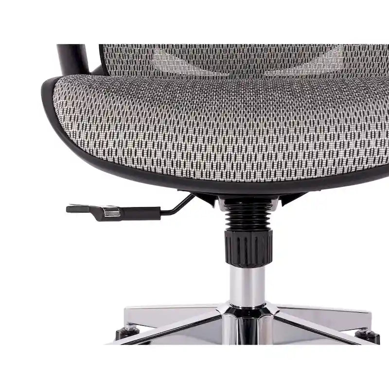 Chaise de bureau en maille avec fonction de verrouillage | Hauteur réglable, ergonomique, pour bureau à domicile