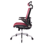 Chaise de bureau en maille avec fonction de verrouillage | Hauteur réglable, ergonomique, pour bureau à domicile