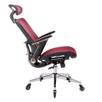 Chaise de bureau en maille avec fonction de verrouillage | Hauteur réglable, ergonomique, pour bureau à domicile