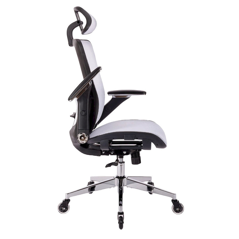 Chaise de bureau en maille avec fonction de verrouillage | Hauteur réglable, ergonomique, pour bureau à domicile