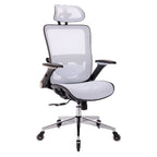Chaise de bureau en maille avec fonction de verrouillage | Hauteur réglable, ergonomique, pour bureau à domicile