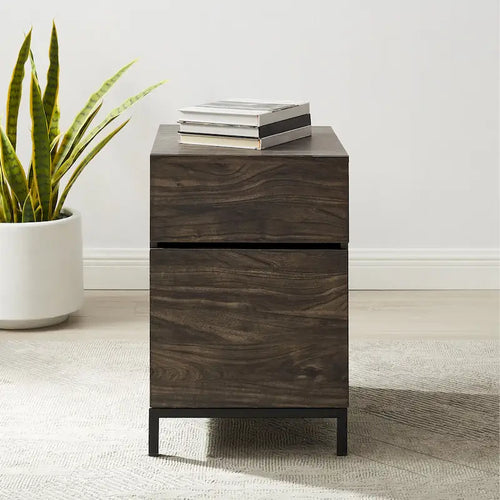 2-Drawer Lateral File Cabinet | Home Office Storage, Metal Frame, Letter & Legal Size