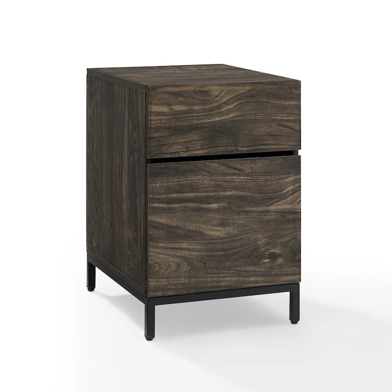 Classeur latéral à 2 tiroirs | Rangement pour bureau à domicile, Cadre en métal, Format Lettre et Légal