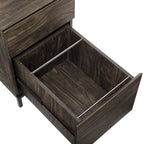Classeur latéral à 2 tiroirs | Rangement pour bureau à domicile, Cadre en métal, Format Lettre et Légal