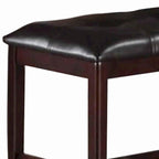Lot de 4 chaises de salle à manger en similicuir | Assise rembourrée, pieds en métal, chaises de cuisine modernes