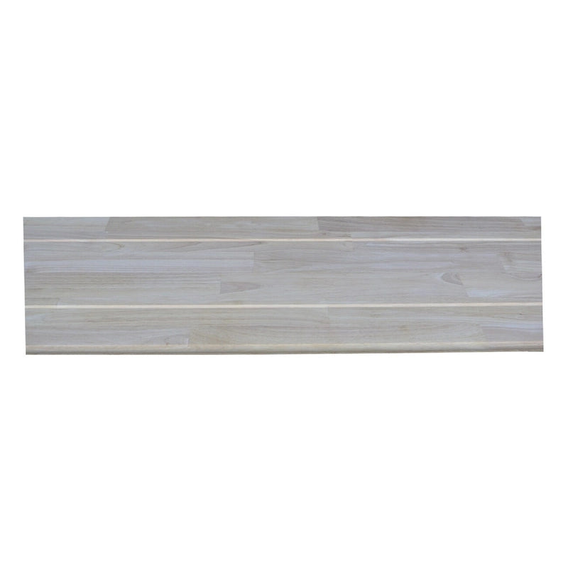 Console en bois de parawood massif non fini | Bois naturel, Entrée et couloir