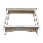 Console en bois de parawood massif non fini | Bois naturel, Entrée et couloir