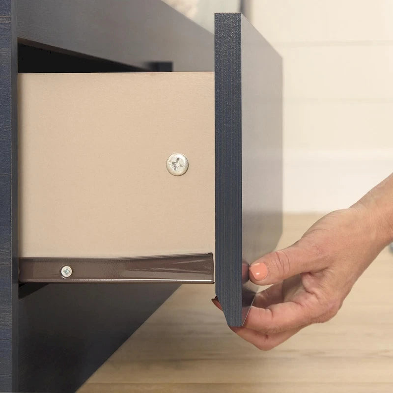 Lit plateforme grand format avec tête de lit | Cadre en bois, tête de lit capitonnée, sans sommier à ressorts