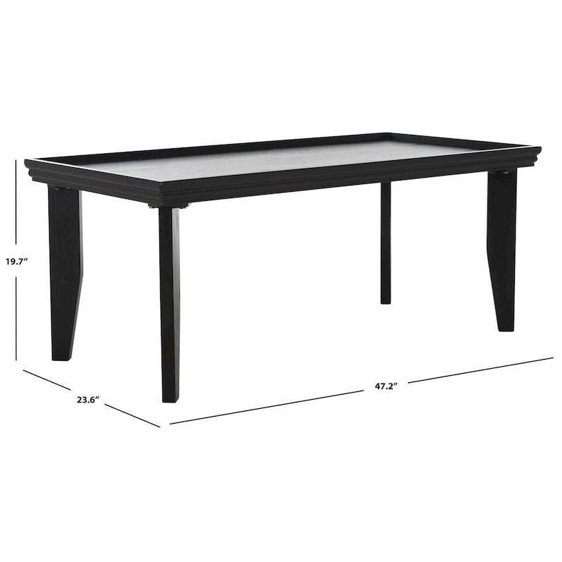 Table basse ronde moderne sur pied | Piétement géométrique en métal, style salon contemporain