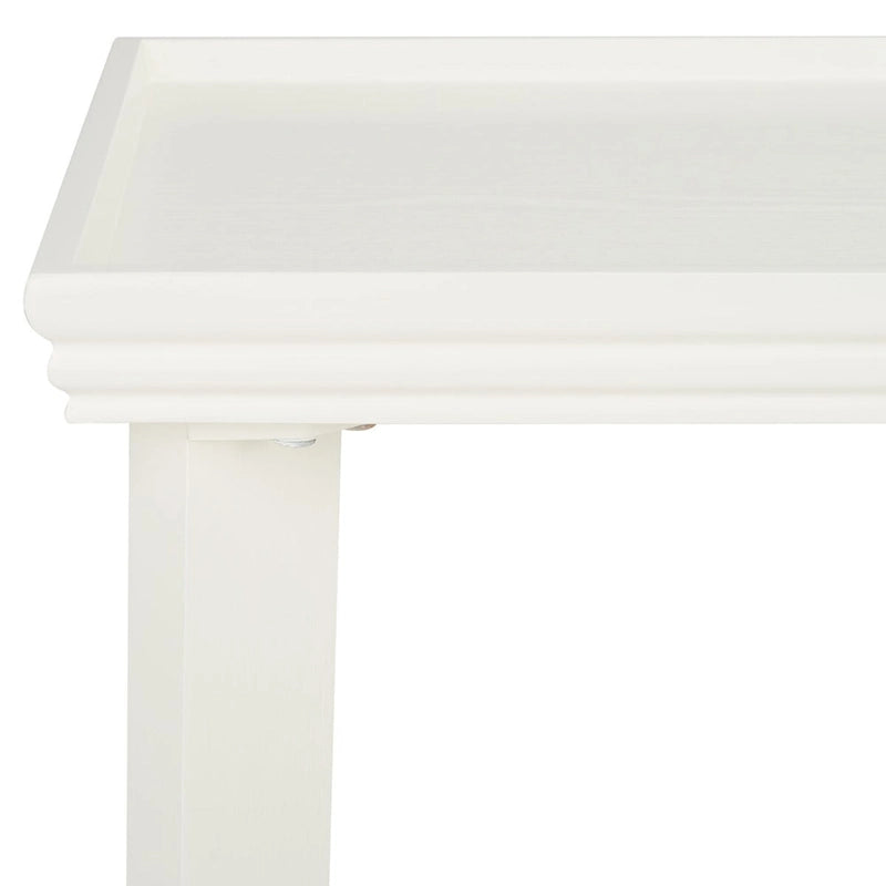 Table basse ronde moderne sur pied | Piétement géométrique en métal, style salon contemporain