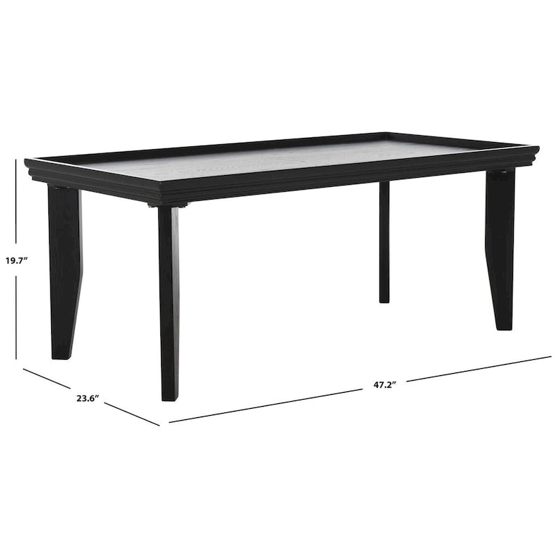 Table basse ronde moderne sur pied | Piétement géométrique en métal, style salon contemporain