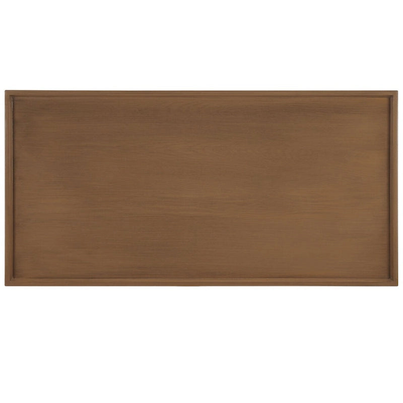 Table basse ronde moderne sur pied | Piétement géométrique en métal, style salon contemporain