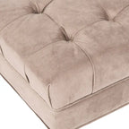 Canapé d'angle en L avec méridienne réversible | Tissu lin, Assise profonde, 5 places