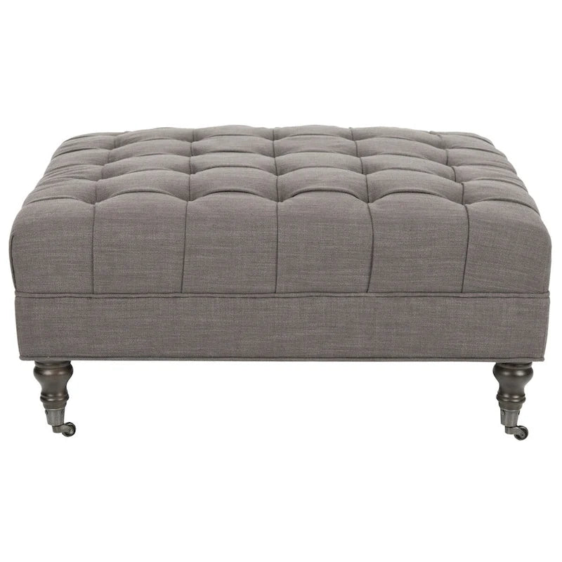 Canapé d'angle en L avec méridienne réversible | Tissu lin, Assise profonde, 5 places
