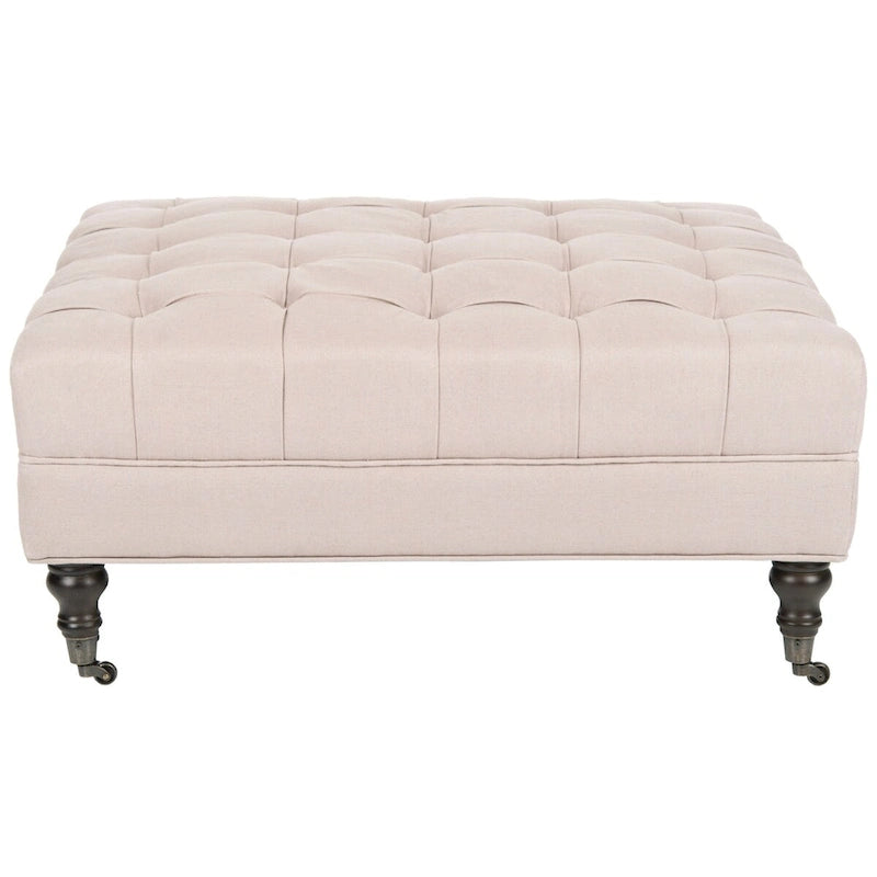 Canapé d'angle en L avec méridienne réversible | Tissu lin, Assise profonde, 5 places