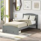 Canapé-lit convertible | Futon avec accoudoirs, tissu en lin, idéal petits espaces